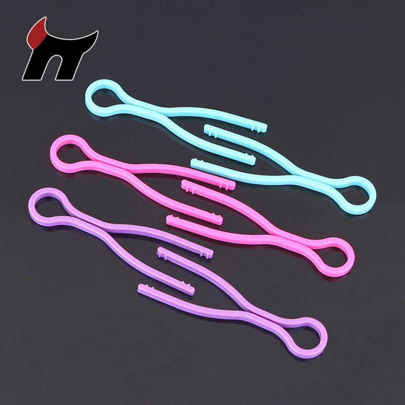 塑料梭芯夹子线夹子梭芯线卡子防止线头脱落彩四色缝纫好助手