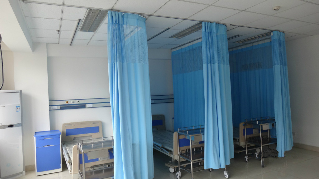 厂家直销 美容医院医用隔帘 工程阻燃窗帘布批发 诊所帘现货