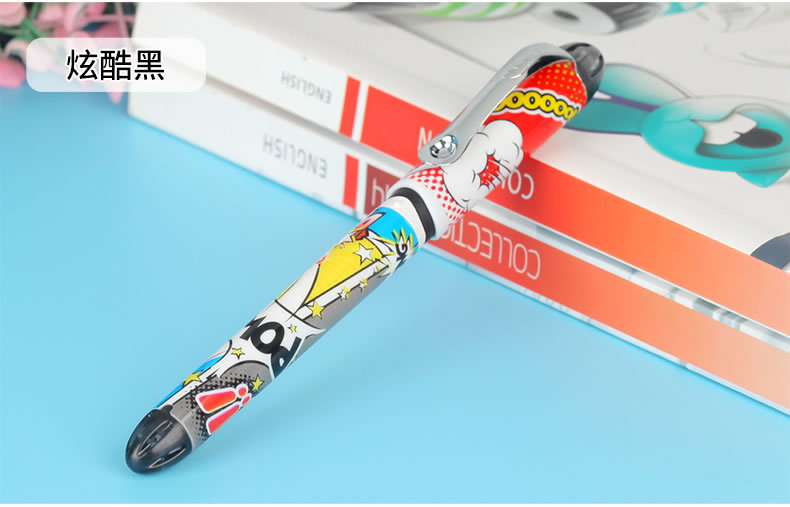 maped马培德彩绘钢笔 小学生练字钢笔儿童可替换墨囊钢笔220027