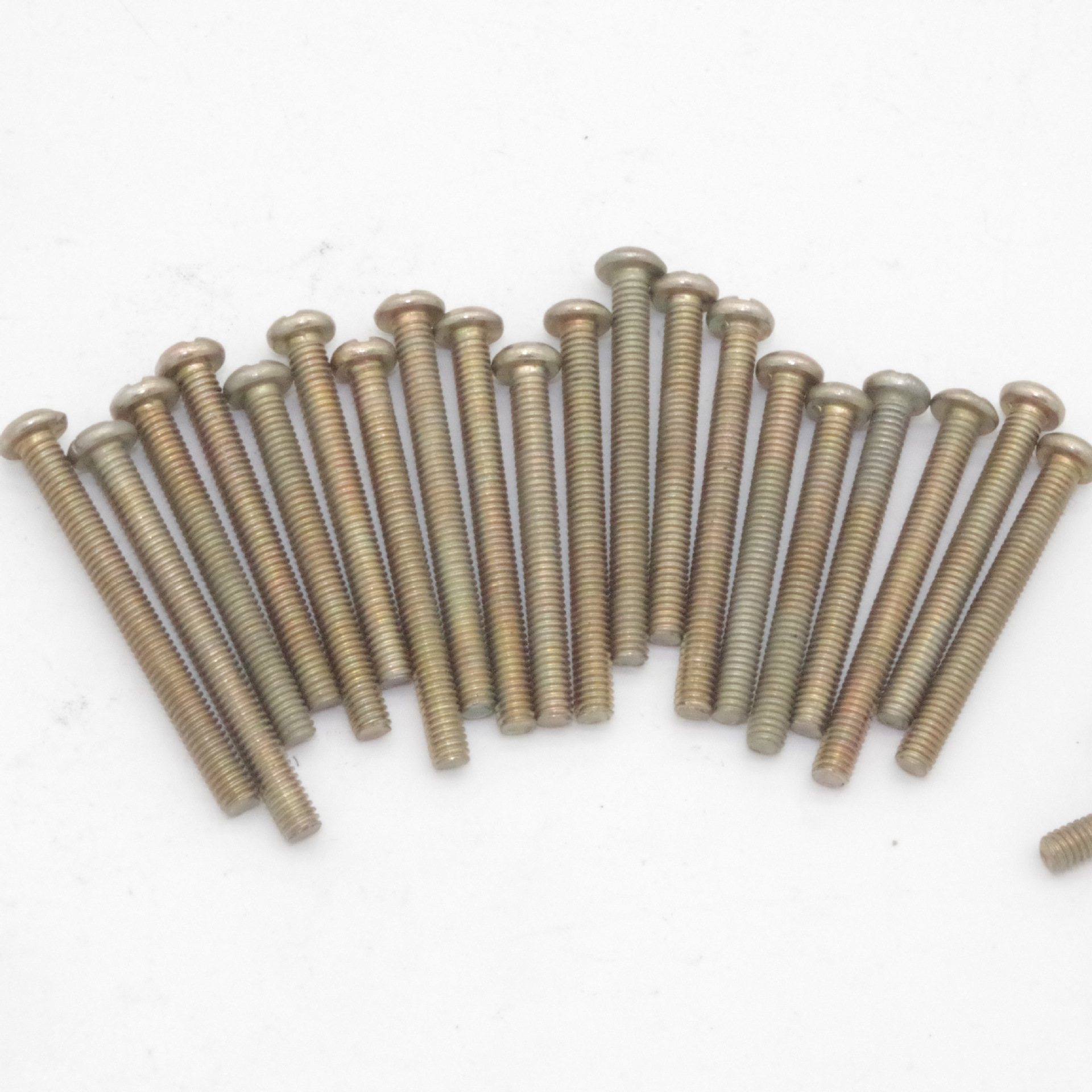 厂家直销 半圆头十一字开关螺丝 十字面板螺丝 圆头拉手螺丝现货