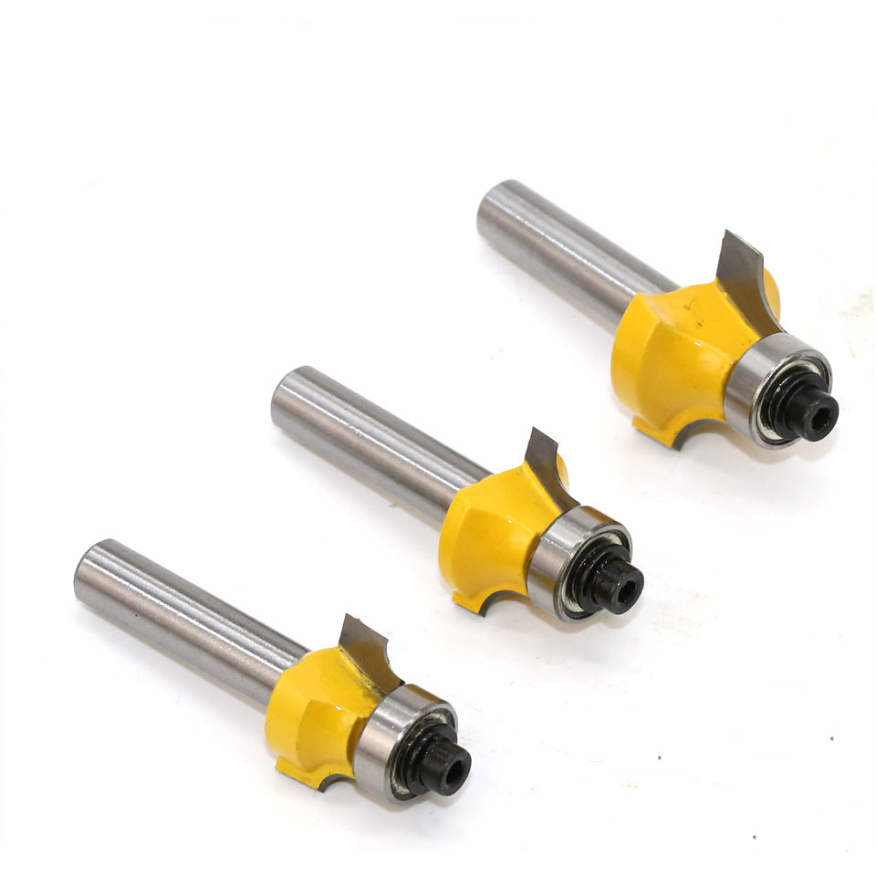 3件套圆角刀木工铣刀圆角刀倒角刀外贸出口铣刀