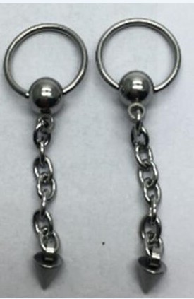 欧美饰品不锈钢卡球环圆环万能环鼻圈耳环人体穿刺饰品外贸定制