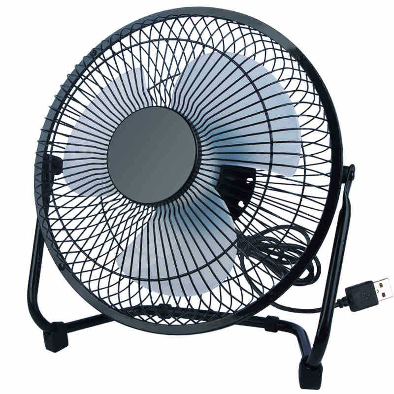 迷你usb小电扇学生桌电脑桌移动电源充电宝6寸办公室用风扇