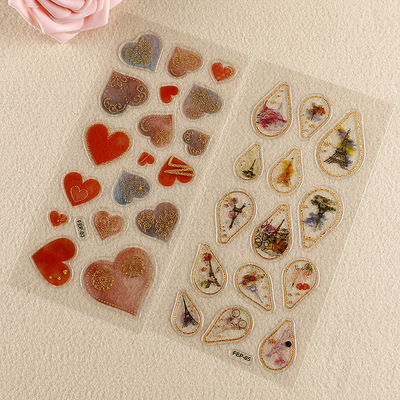 水晶滴胶贴纸_水晶滴胶贴纸水晶滴塑标pvc塑料标签logo烫金透明 - 阿