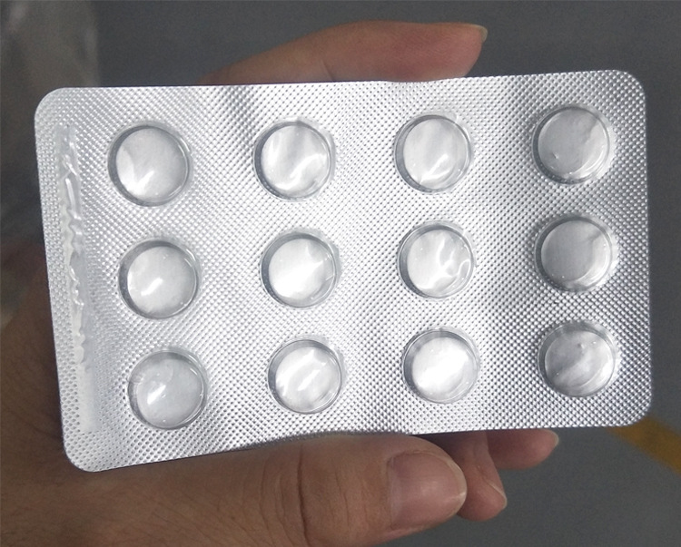 dpp-80平板式双铝全自动泡罩包装机 大蜜丸-药片-胶囊铝塑包装机