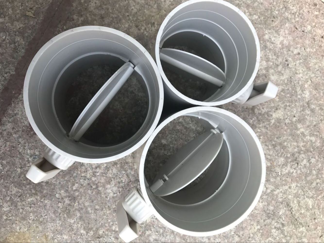 圆形手动风量调节阀pvc管道开关阀可调节止回阀风阀蝶阀阀门110