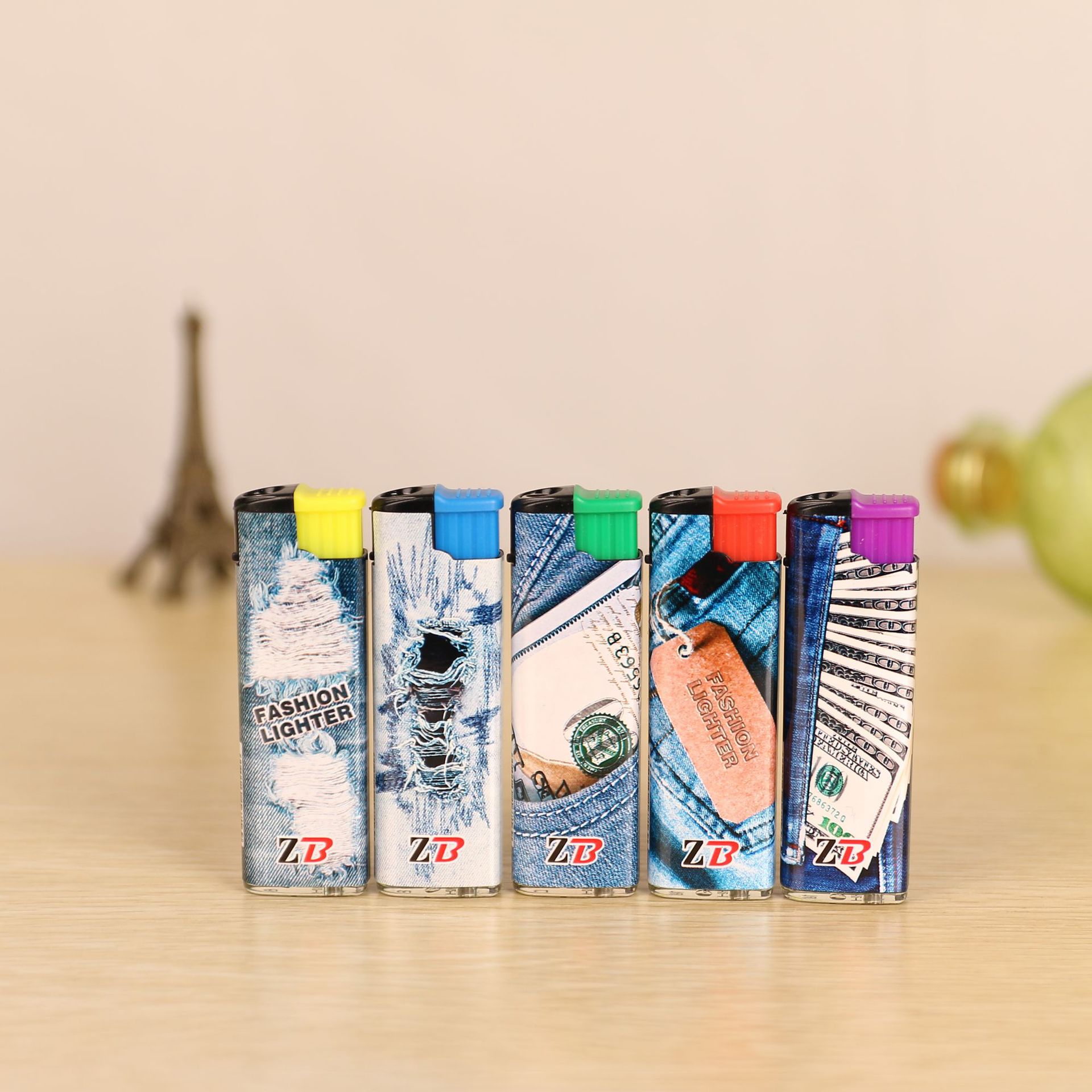 新款528一次性防风包纸打火机支持订做 厂家直销打火机批发