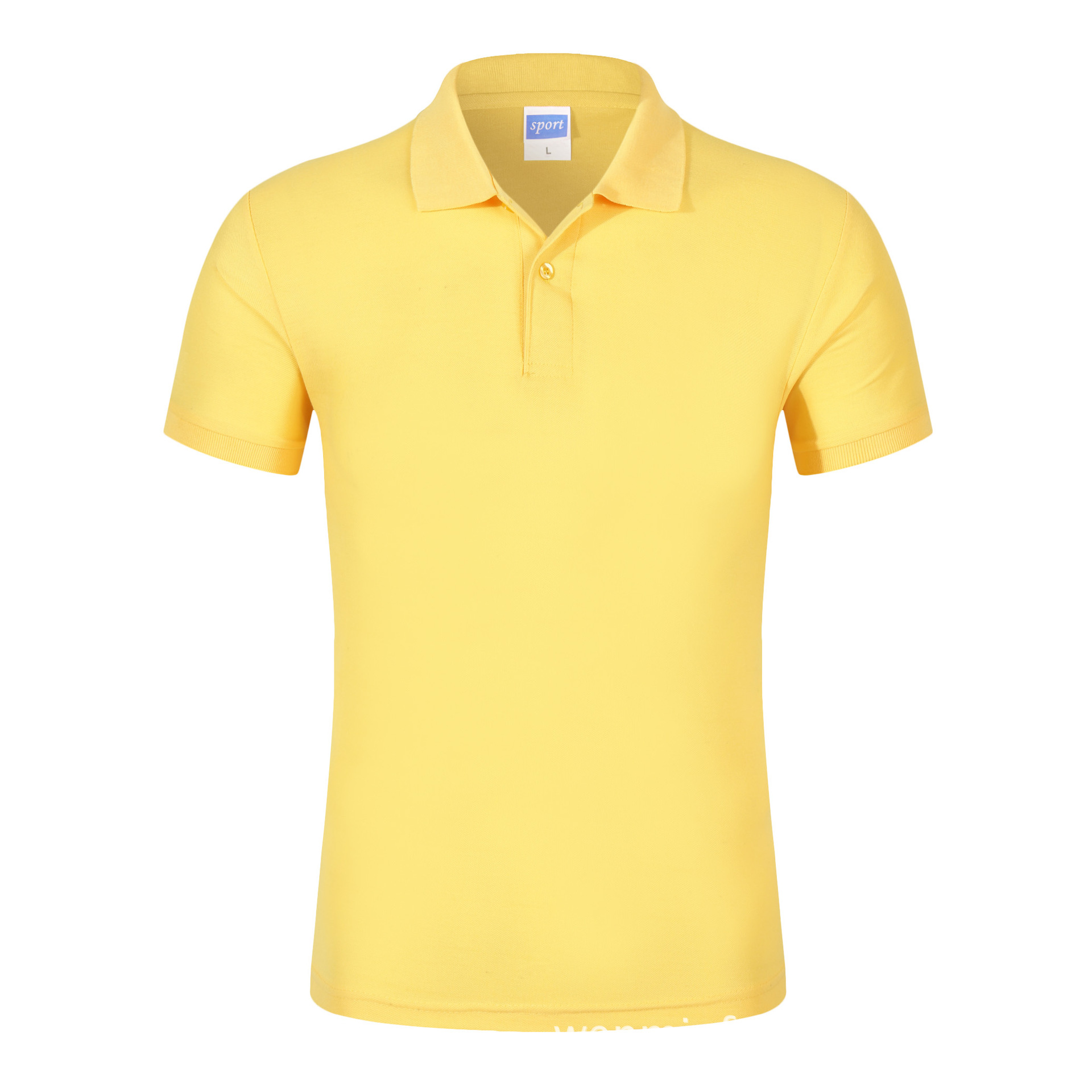 200克珠地网眼男士运动polo衫 批发文化衫广告衫翻领短袖来图定制