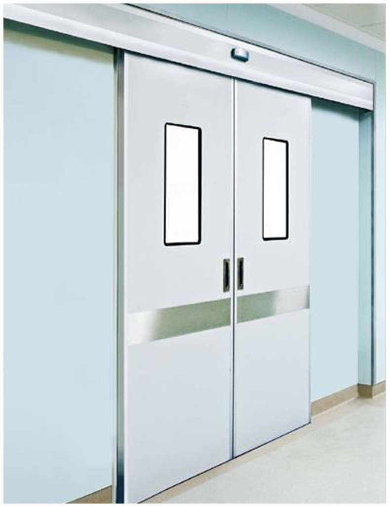 手术室双开平移门 无尘室洁净室自动平移门不锈钢气密冷库平移门