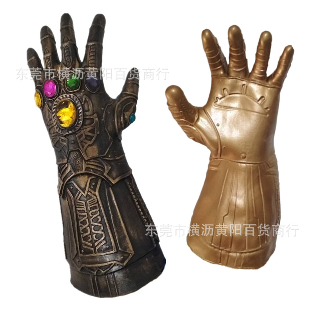 复仇者联盟3灭霸面具cos万圣节电影钢铁侠萨诺斯乳胶灭霸无限手套