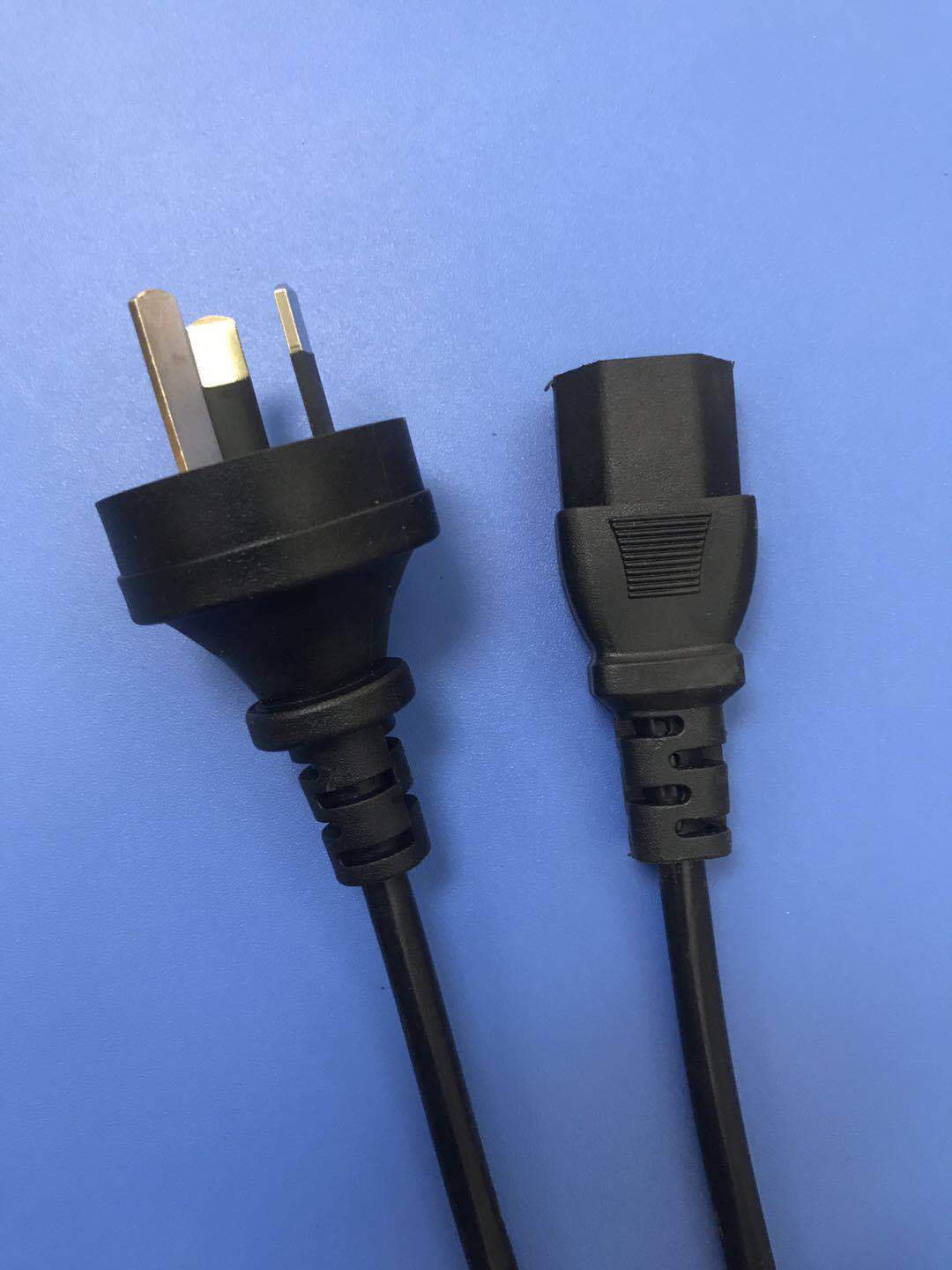 三芯插头电源线_澳规三芯插头 澳大利亚0.75平方1.2米澳规三芯品字尾