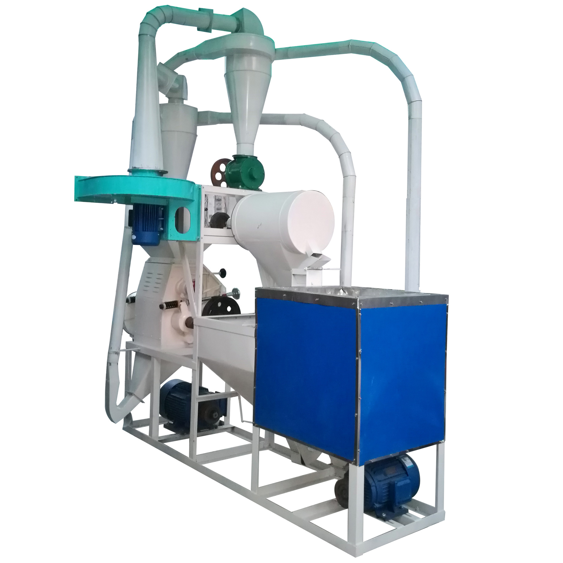 小麦磨粉加工机械35/40型三组一遍净面粉机组小麦杂粮对辊磨粉机