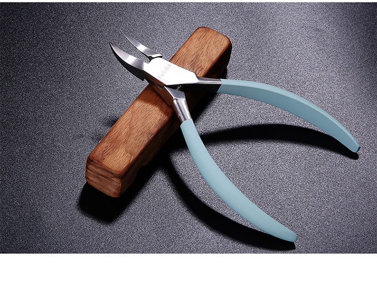 日式省力美甲剪指甲不锈钢双叉去死皮钳沟炎脚趾甲剪刀钳修指甲刀