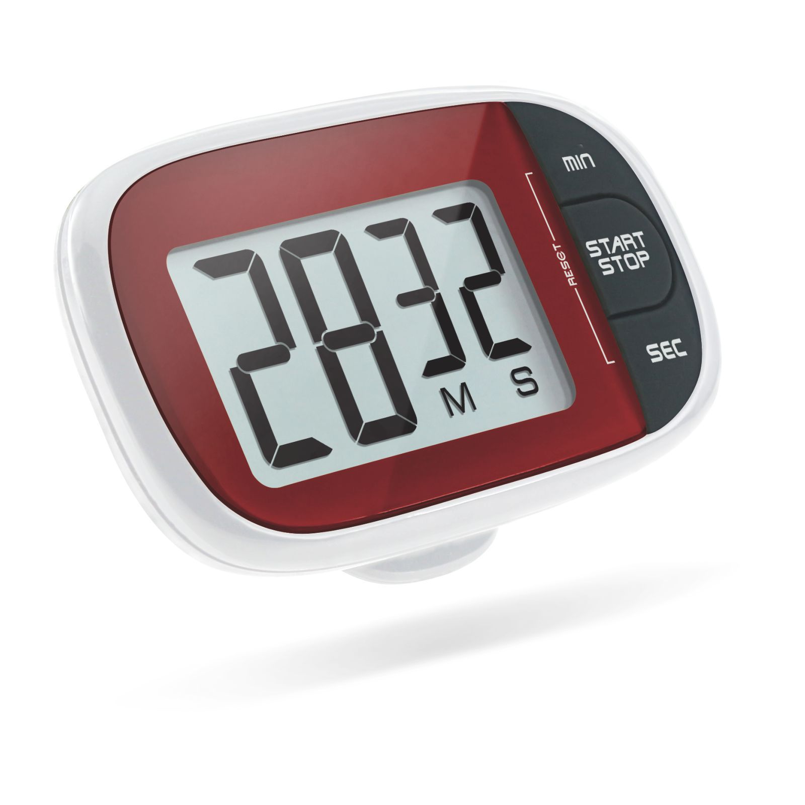 背夹式倒计时计时器简易操作大屏时间管理器大声音小巧厨房计时器