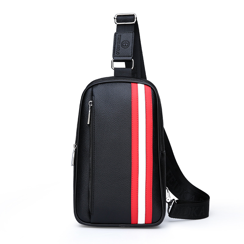 Cross-Border Men's Bag 2022 New Chest Bag Korean Fashion Men's Crossbody Shoulder Backpack