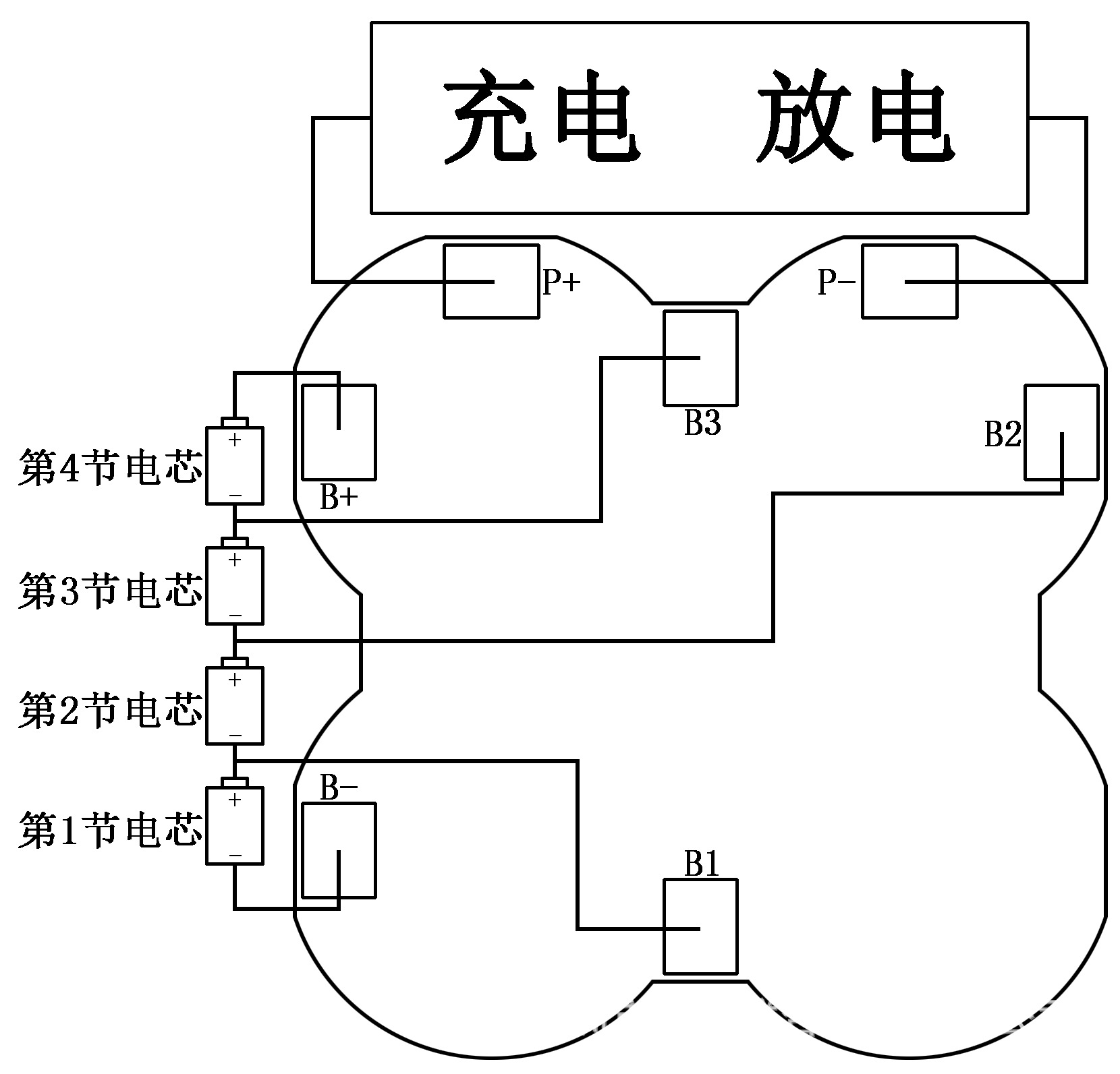 8v锂电池保护板渔机渔轮同口放电10a电动工具led储能保护板