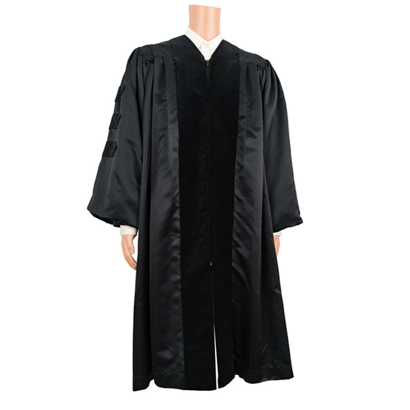 新款上市 豪华美式学位服 博士袍 大学纪念服 欢迎订购