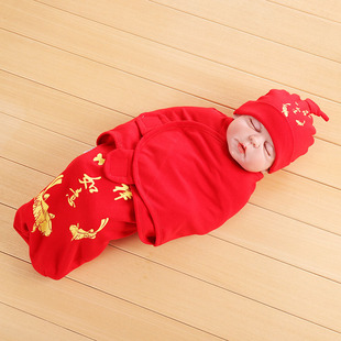 新生儿包布婴儿包巾春夏薄抱布抱毯宝宝襁褓单纯棉裹布巾纯棉