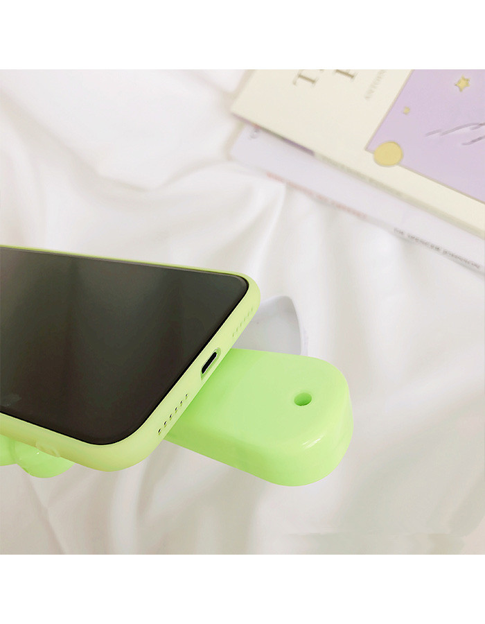 青蛙小风扇iphone8手机壳苹果x/7plus/6s创意个性全包硅胶套男女