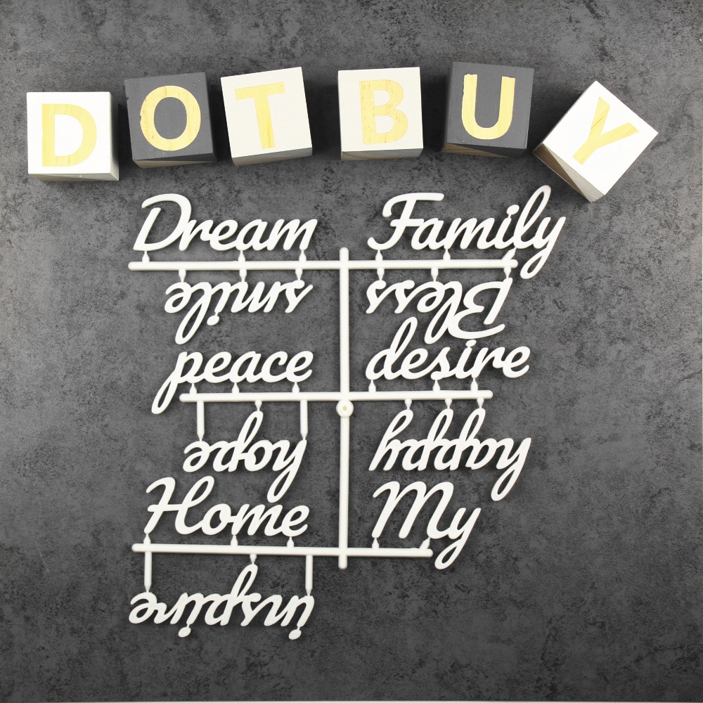 felt letter board木质毛毡字母留言板美式手写字体专用字母