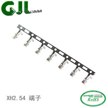 GJLCONN XH2.54端子 间距2.54MM 接线端子 冷压头 压线端子 簧片