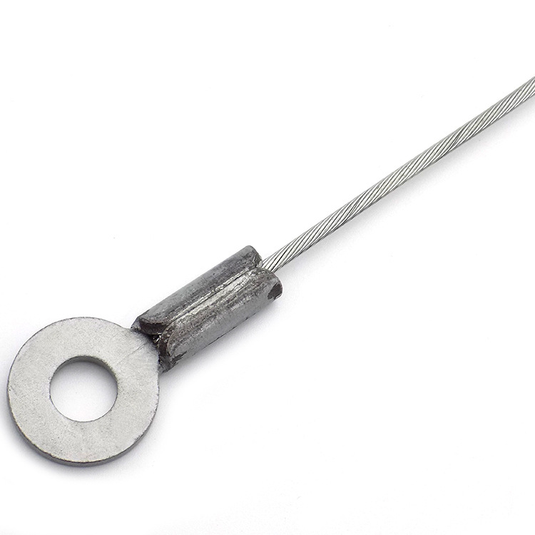 供应不锈钢钢丝绳 安全绳拉索 led灯具304钢索 加工不锈钢端子