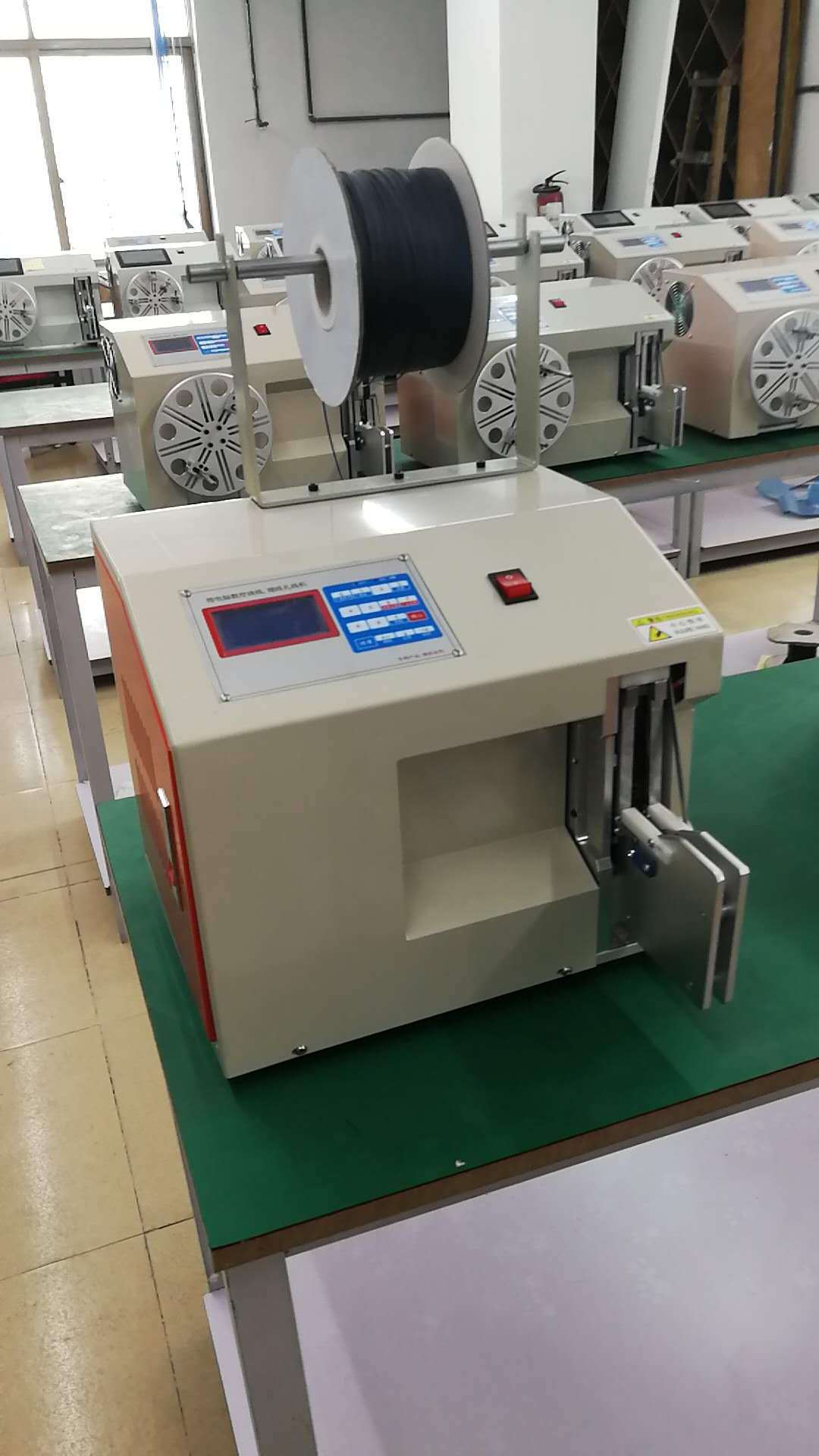 数据线绕线扎线机 多功能捆扎一体机 电源线材自动绕线扎线机