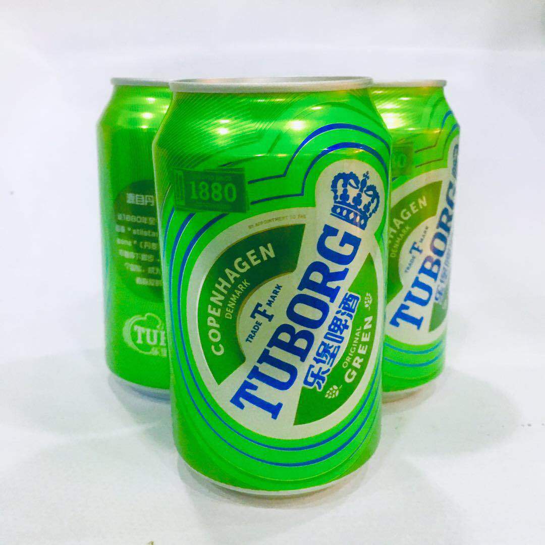 嘉士伯乐堡啤酒330ml*24听整箱易拉罐装酒吧ktv饭店超市量大从优