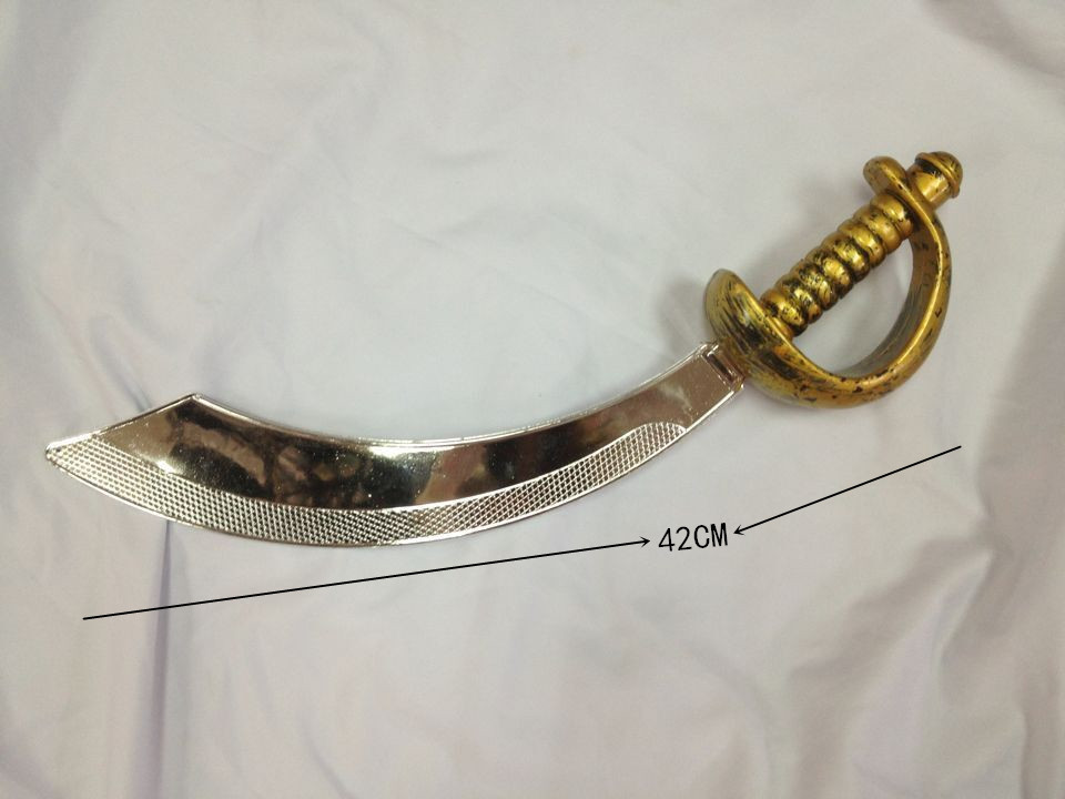 p181儿童玩具海盗刀 海盗弯刀 派对道具