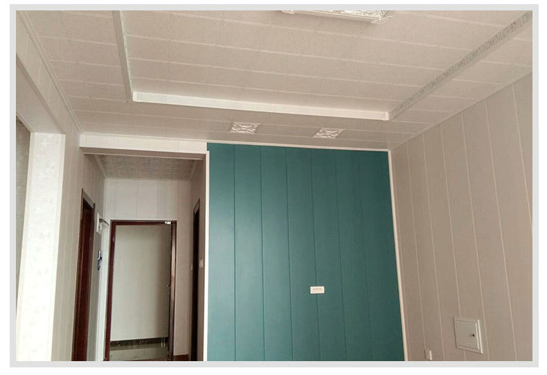 竹木纤维集成墙板全屋整装室内防水pvc扣板e0装饰材料快装护墙板
