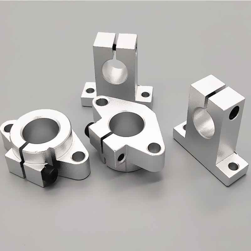 口罩机用卧式光轴支座shf 立式支架固定轴支架/支撑座直线轴承