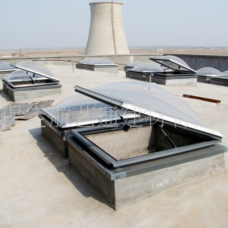 供应【优质低价】各种规格钢结构井字梁采光罩tel:13903127501