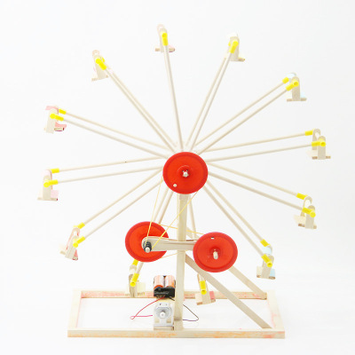 摩天轮儿童科技小制作手工diy创意玩具模型实验科学拼装材料批发