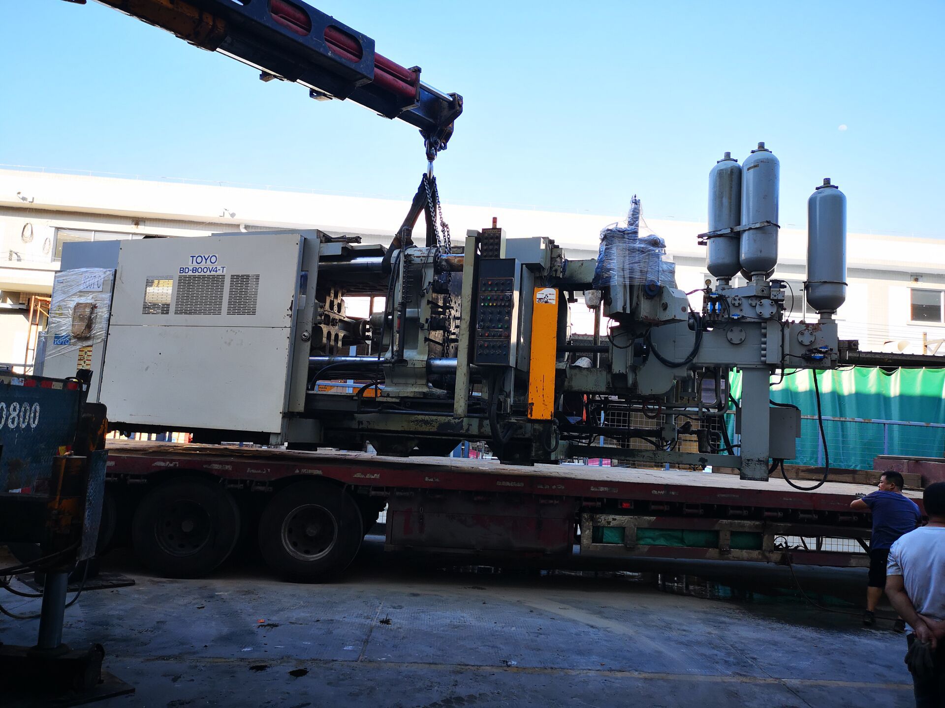 压铸机 冷室压铸机 铝合金 东洋压铸机650吨 给汤喷雾取件全自动