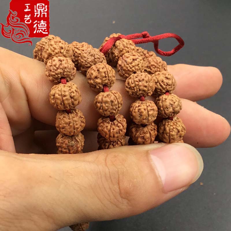 盘龙纹小金刚 爆款平头双龙纹小金刚手串 金刚菩提佛珠 diy饰品