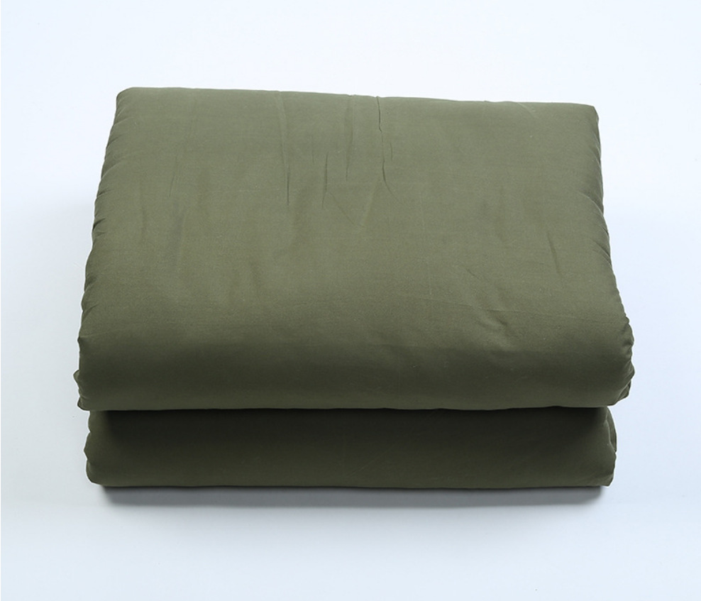 军褥子军绿褥子单人床学生军训棉褥军绿内务棉花床垫子部队