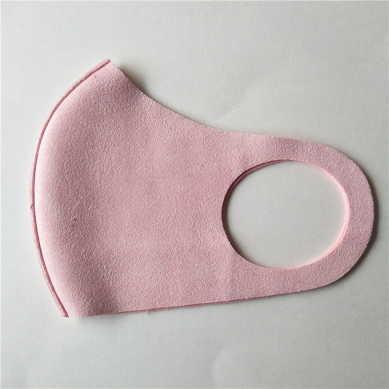 秋冬加厚防尘鹿皮绒口罩 3d立体 明星口罩 保暖透气可水洗 独立装