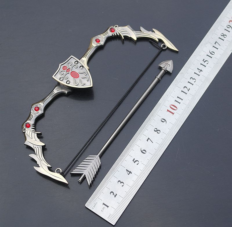 英雄武器寒冰射手艾希弓箭合金兵器模型道具玩具