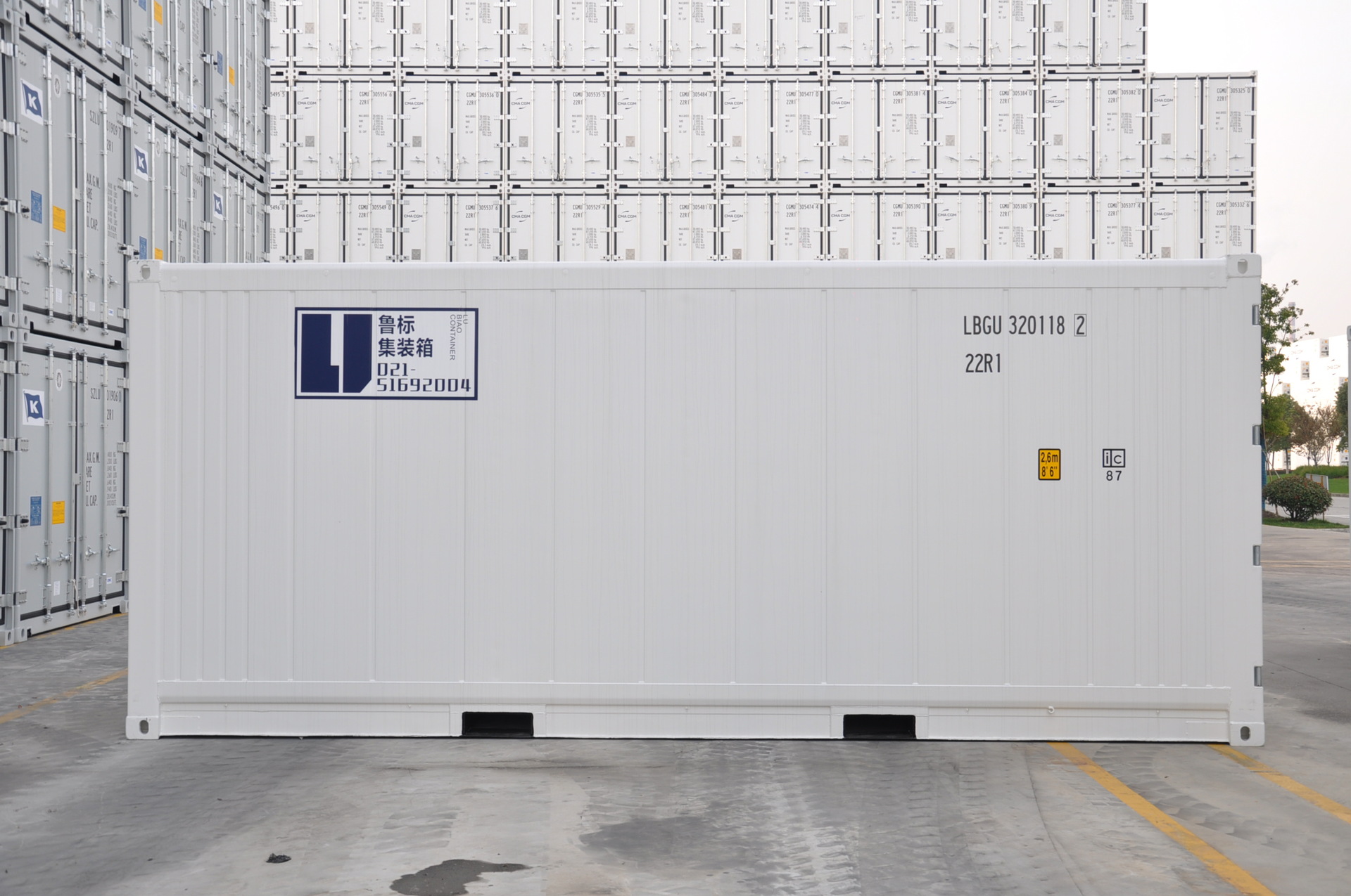 20英尺冷藏集装箱 20英尺冷冻集装箱 20rf