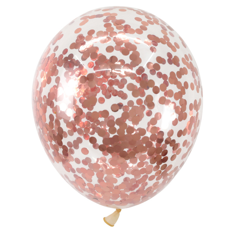 5纸屑乳胶气球confetti balloon