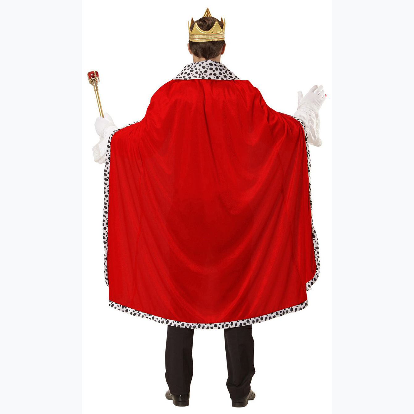 厂家批发万圣节国王披风成人披风王子公主披风儿童节日舞会表演服
