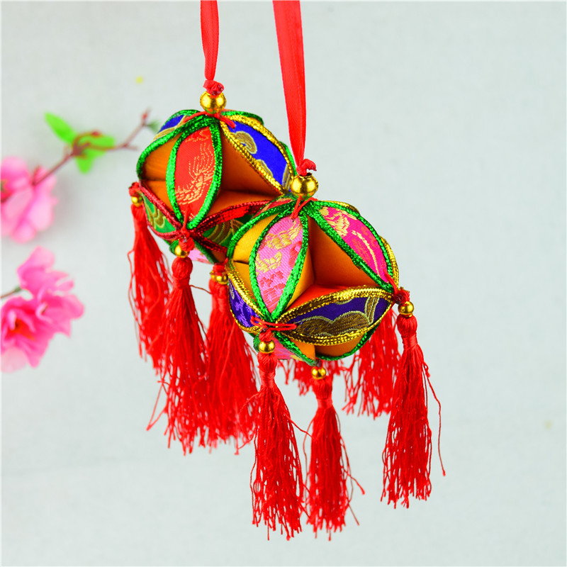 6公分绣球广西壮族民族绣球旅游纪念品婚庆用品工艺品批发