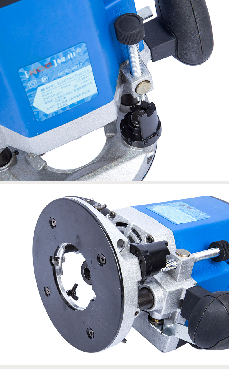 韩川电木铣 大功率木工电动雕刻机 双手柄多功能开槽机 厂家直销