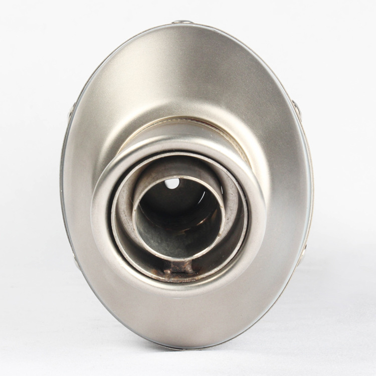 摩托车tmax500 cb400六眼魔神er6n赛艇地平线改装回压排气管烟筒