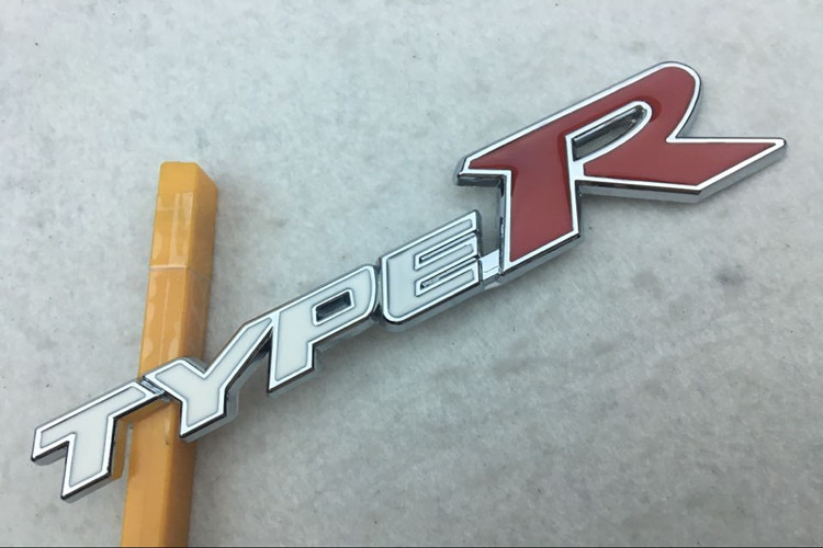 适用于本田飞度凌派思域typer车标改装金属贴个性车身装饰贴尾标