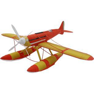 水上飞机 macchi m.c.72 纸模型 航空纸模型 手工diy 活动折纸