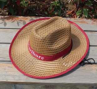 Factory Direct Sales Straw Hat Summer Cowboy Hat Three Grass Sun Hat Professional Customized Logo One Piece Dropshipping