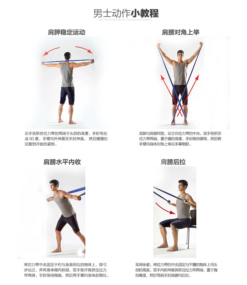 厂家直销环保健身拉力带 乳胶扁皮筋阻力训练带 健身小器材拉力片