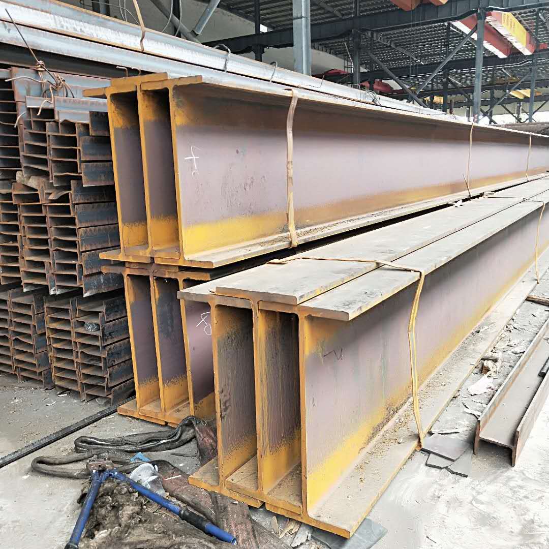 现货镀锌h钢梁镀锌h型钢q235支架框架桥梁高强度h钢梁厂家直销