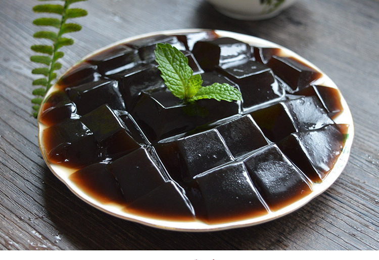 广西特产黑凉粉500g包夏季冷饮甜品原料龟苓膏粉批发烧仙草粉